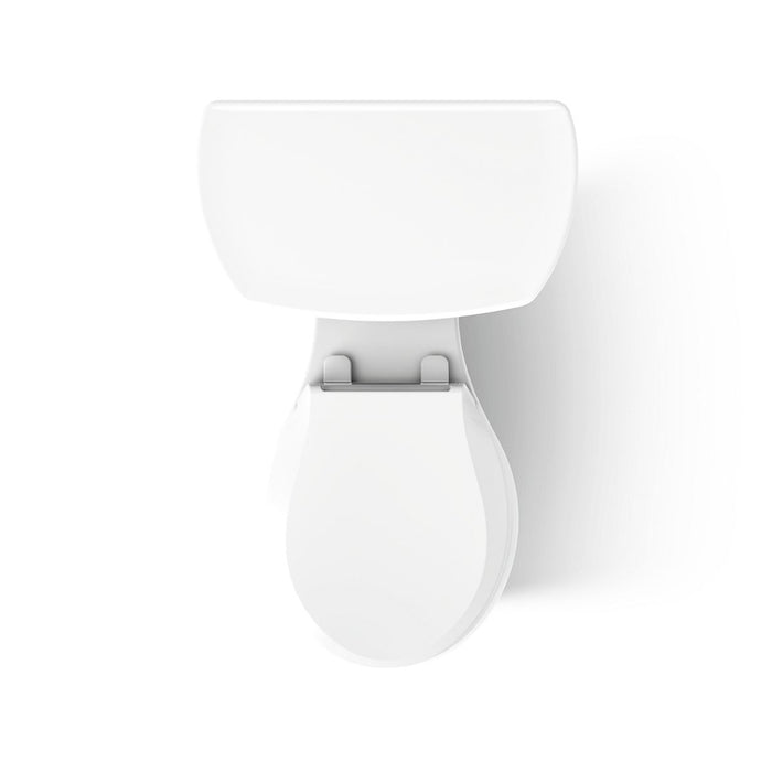 KOHLER K-3947-UR Wellworth Two-piece round-front toilet, 1.28 gpf, white - view 3
