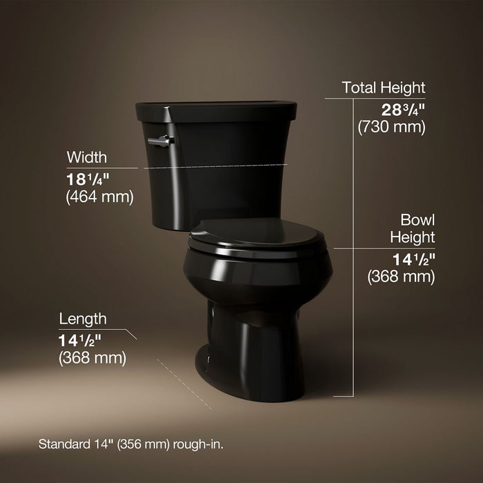 3/4 view of product with dimensions