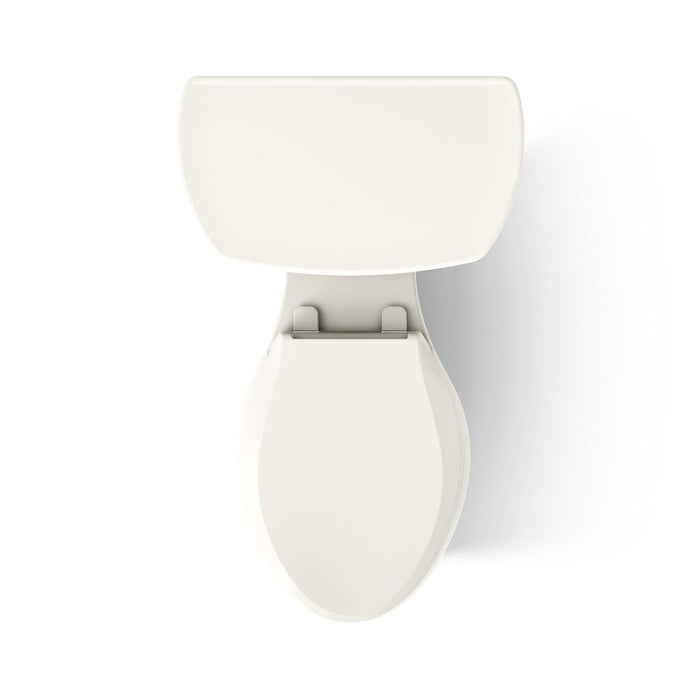 KOHLER K-3948-RA Wellworth Two-piece elongated toilet, 1.28 gpf, biscuit - view 5