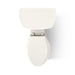 KOHLER K-3948-U Wellworth Two-piece elongated toilet, 1.28 gpf, biscuit - view 5
