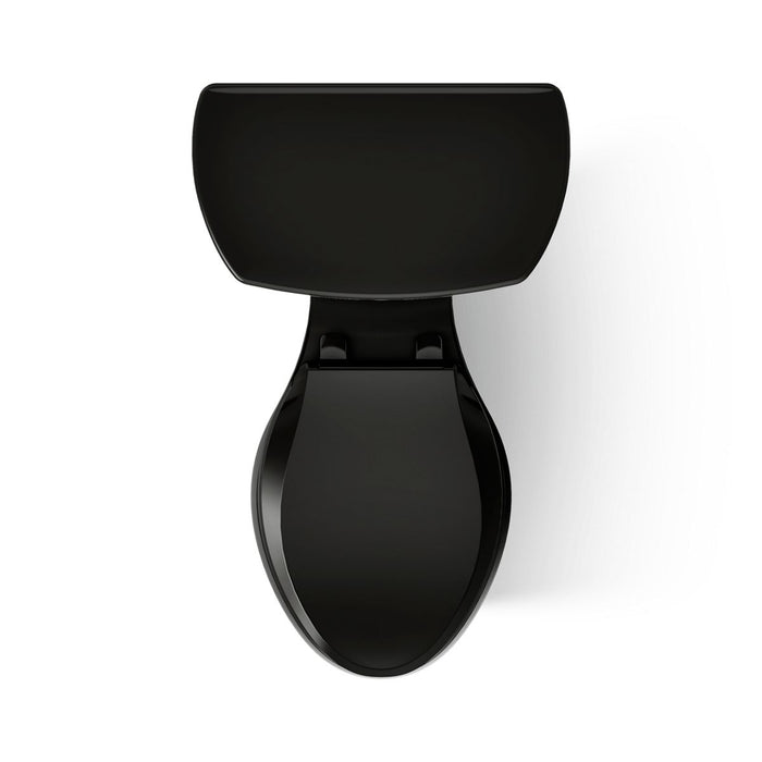 KOHLER K-3948-U Wellworth Two-piece elongated toilet, 1.28 gpf, black black - view 5