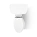 KOHLER K-3948-U Wellworth Two-piece elongated toilet, 1.28 gpf, white - view 5