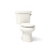 KOHLER K-3948-UR Wellworth Two-piece elongated toilet, 1.28 gpf, biscuit