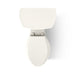 KOHLER K-3948-UR Wellworth Two-piece elongated toilet, 1.28 gpf, biscuit - view 5