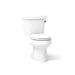 KOHLER K-3948-UR Wellworth Two-piece elongated toilet, 1.28 gpf, white