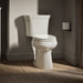 KOHLER K-3949-U Highline Two-piece Elongated Toilet, 1.28 GPF, Biscuit - image focused on single product story