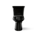 KOHLER K-3949 Highline Two-piece Elongated Toilet, 1.28 GPF, Black Black - front view of product