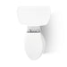 KOHLER K-3949-UT Highline Two-piece elongated toilet, 1.28 gpf, white - view 5