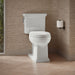 KOHLER K-3950 Tresham Two-piece Elongated Toilet, 1.28 GPF, White - image focused on single product story