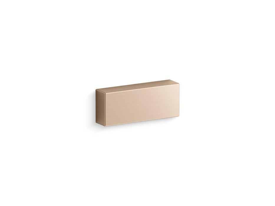 KOHLER K-39524-L Brazn Left-hand trip lever, vibrant brushed bronze
