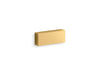 KOHLER K-39524-L Brazn Left-hand trip lever, vibrant brushed moderne brass