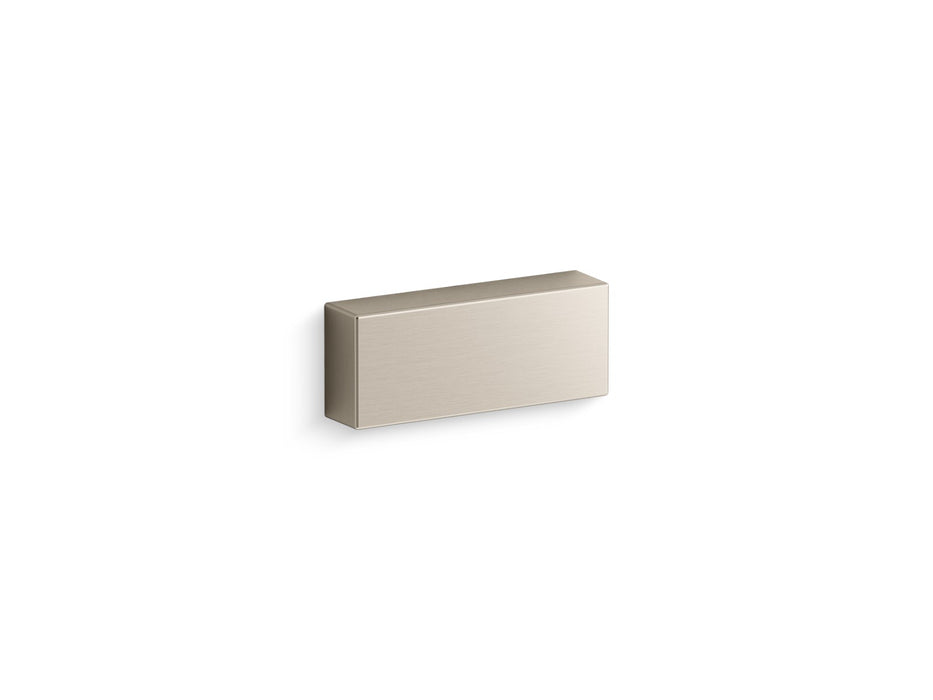 KOHLER K-39524-L Brazn Left-hand trip lever, vibrant brushed nickel