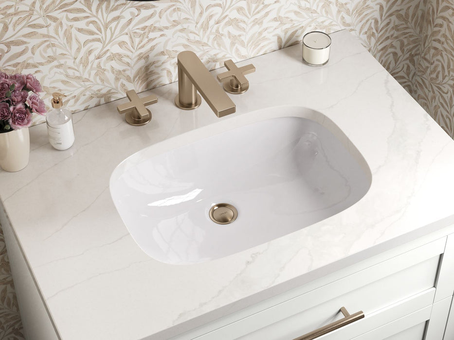 KOHLER K-39604-ASB Hadron 30" bathroom vanity cabinet with sink and quartz top, white - view 5