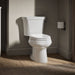 KOHLER K-3978-RA Wellworth Two-piece Elongated Toilet, 1.6 GPF, White - image focused on single product story