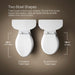 KOHLER K-3979-RA Highline Two-piece Elongated Toilet, 1.6 GPF, Biscuit - Detail image of a product feature