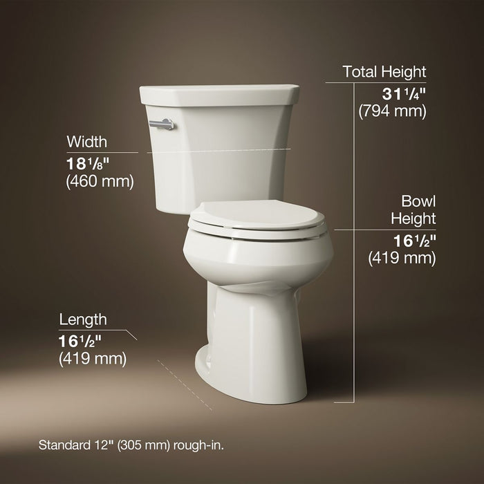 3/4 view of product with dimensions