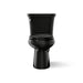 KOHLER K-3979 Highline Two-piece Elongated Toilet, 1.6 GPF, Black Black - front view of product
