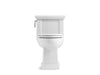 KOHLER K-3981-0 K-3981 Tresham One-piece Compact Elongated Toilet with Skirted Trapway, 1.28 GPF, white - view 4