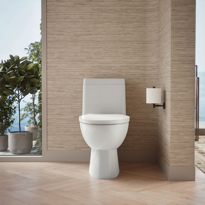 KOHLER K-3983-S Reach One-piece compact elongated toilet with skirted trapway, dual-flush, white - view 3