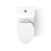 KOHLER K-3983-S Reach One-piece compact elongated toilet with skirted trapway, dual-flush, white - view 4