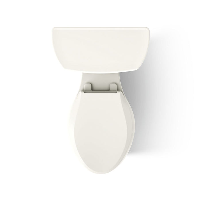 KOHLER K-3988-RA Wellworth Two-piece elongated toilet, dual-flush, biscuit - view 5