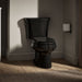 KOHLER K-3988 Wellworth Two-piece Elongated Toilet, Dual-flush, Black Black - image focused on single product story