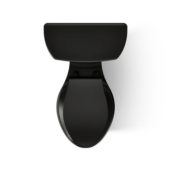 KOHLER K-3988-RA Wellworth Two-piece elongated toilet, dual-flush, black black - view 5