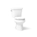 KOHLER K-3988-RA Wellworth Two-piece elongated toilet, dual-flush, white - view 5