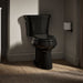 KOHLER K-3989 Highline Two-piece Elongated Toilet, Dual-flush, Black Black - image focused on single product story