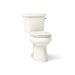 KOHLER K-3989-RA Highline Two-piece elongated toilet, dual-flush, biscuit
