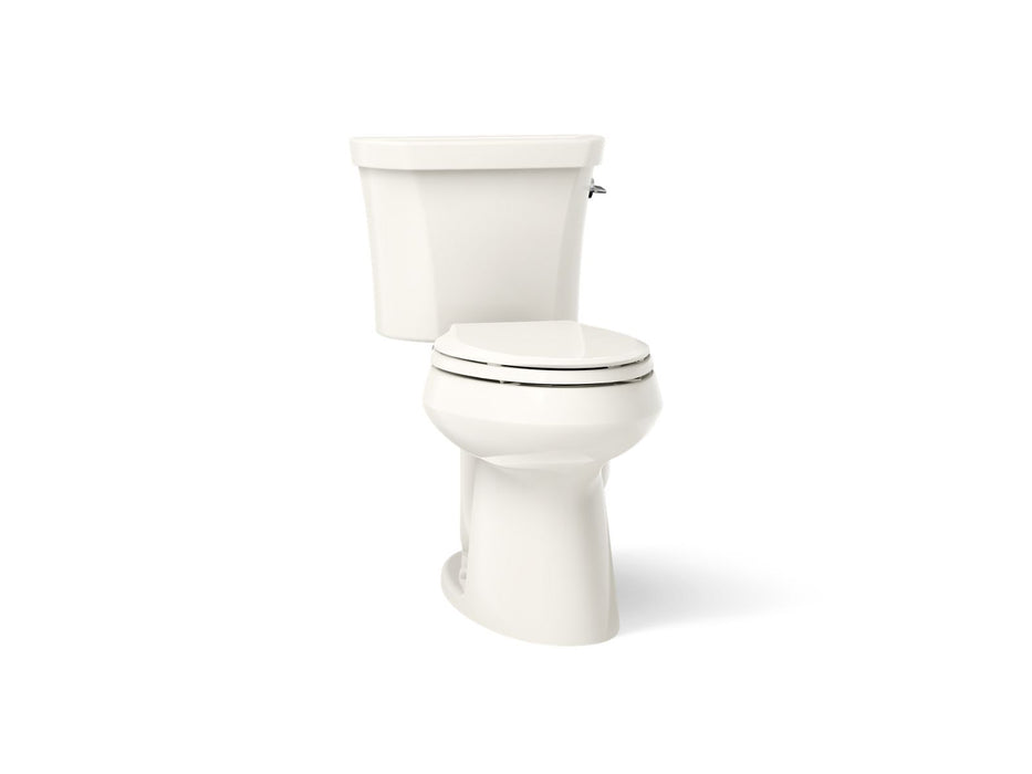 KOHLER K-3989-RA Highline Two-piece elongated toilet, dual-flush, biscuit