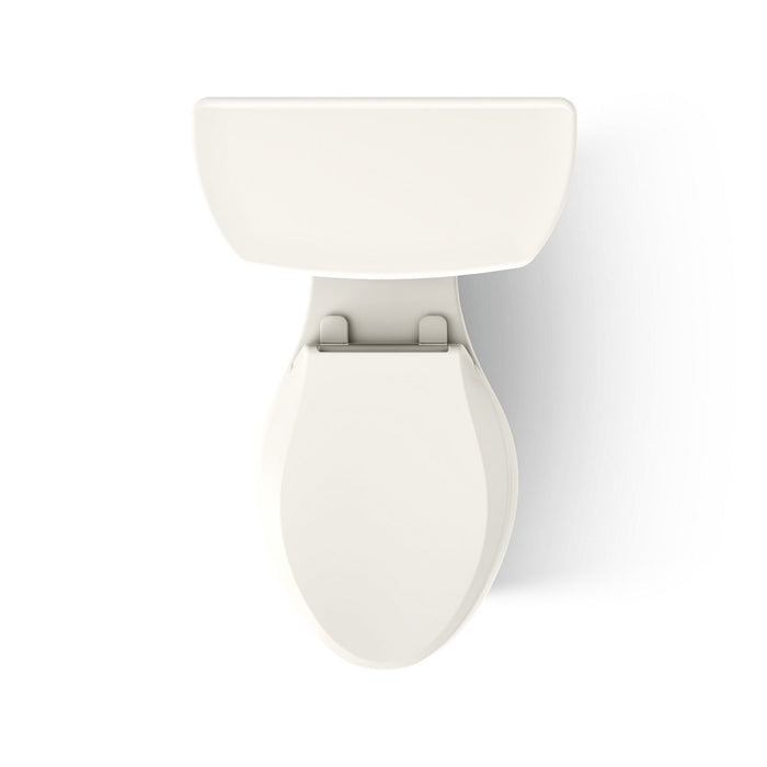 KOHLER K-3989-RA Highline Two-piece elongated toilet, dual-flush, biscuit - view 3