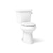 KOHLER K-3989-RA Highline Two-piece elongated toilet, dual-flush, white - view 5