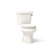 KOHLER K-3997-RZ Wellworth Two-piece round-front toilet, 1.28 gpf, biscuit