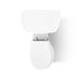 KOHLER K-3997-TR Wellworth Two-piece round-front toilet, 1.28 gpf, white - view 3