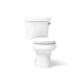 KOHLER K-3997-TR Wellworth Two-piece round-front toilet, 1.28 gpf, white - view 5