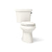 KOHLER K-3999-RZ Highline Two-piece elongated toilet, 1.28 gpf, biscuit