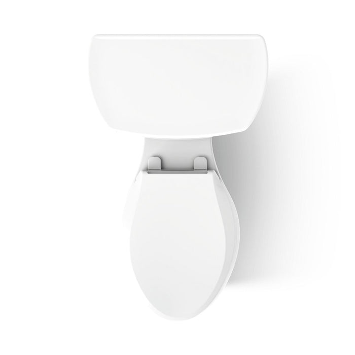 KOHLER K-3999-T Highline Two-piece elongated toilet, 1.28 gpf, white - view 5