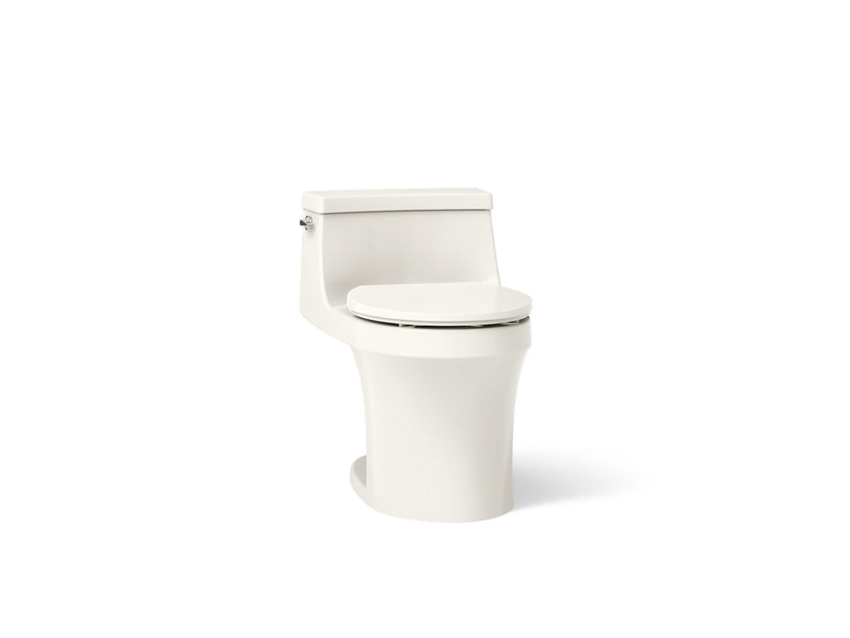 KOHLER K-4007 San Souci One-piece round-front toilet, 1.28 gpf