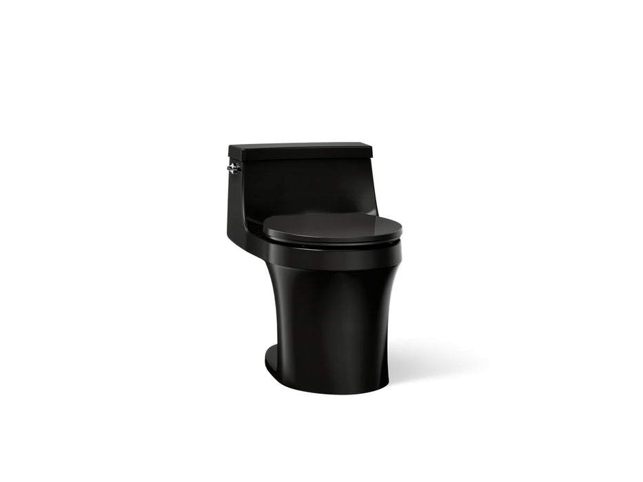 KOHLER K-4007 San Souci One-piece round-front toilet, 1.28 gpf