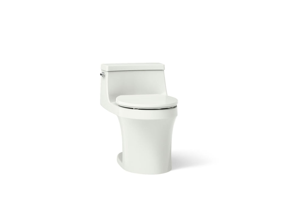 KOHLER K-4007 San Souci One-piece round-front toilet, 1.28 gpf