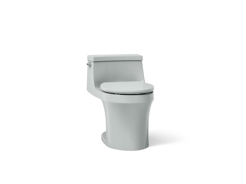KOHLER K-4007 San Souci One-piece round-front toilet, 1.28 gpf