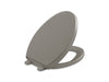 KOHLER K-4008 Reveal Quiet-Close elongated toilet seat, cashmere