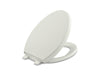 KOHLER K-4008 Reveal Quiet-Close elongated toilet seat, dune