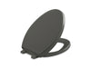 KOHLER K-4008 Reveal Quiet-Close elongated toilet seat, thunder grey