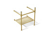 KOHLER K-40154 Claude Console table legs, vibrant brushed moderne brass