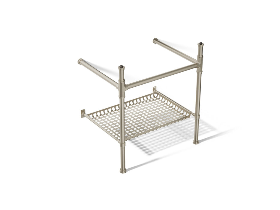 KOHLER K-40154 Claude Console table legs, vibrant brushed nickel