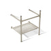KOHLER K-40154 Claude Console table legs, vibrant brushed nickel - view 3