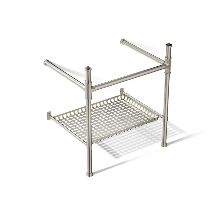 KOHLER K-40154 Claude Console table legs, vibrant polished nickel - view 3
