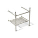 KOHLER K-40154 Claude Console table legs, vibrant polished nickel - view 3
